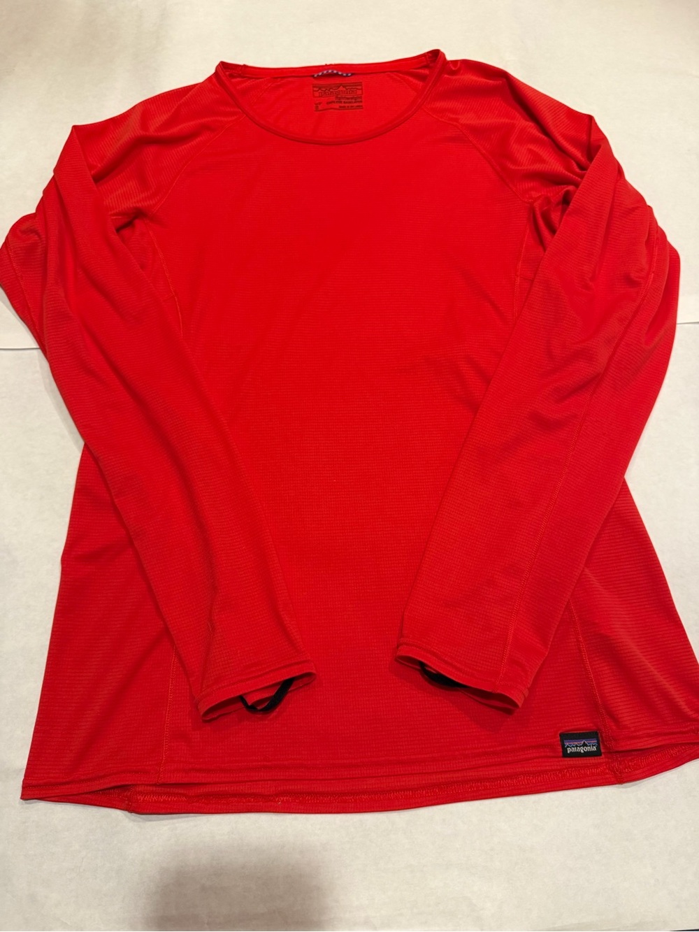 Patagonia Women's Long-Sleeve Active Tee - Red